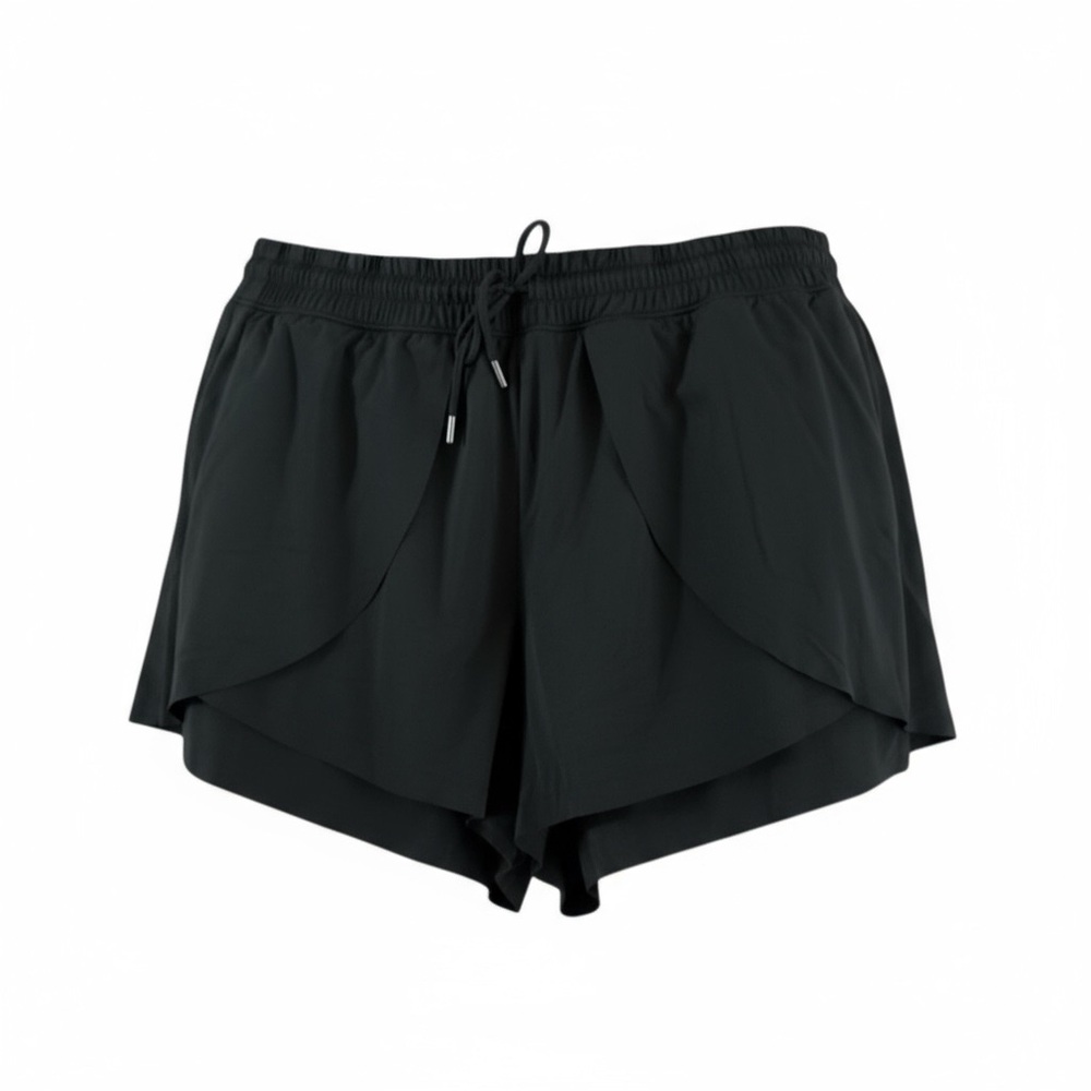 CALIA by Carrie Underwood Black Athletic Shorts with Elastic Waistband large